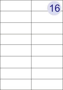 16 Up Label Sheets (Round Corners)