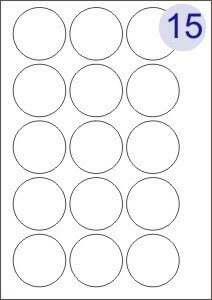 15 Labels Per Page