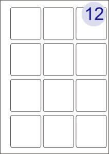 3 across x 4 down