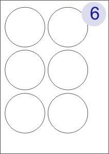 6 Labels Per Page