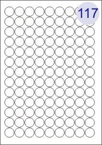 117 Labels Per Page
